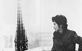 眞山美保 パリにて(1970年冬) 同年11月からヨーロッパを訪ねた、スペインからイギリスを経て、パリに着いたのは、ちょうどクリスマスの頃であった。