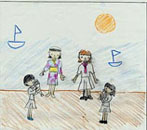 群馬県の小学校生から寄せられた『泥かぶら』の絵1
